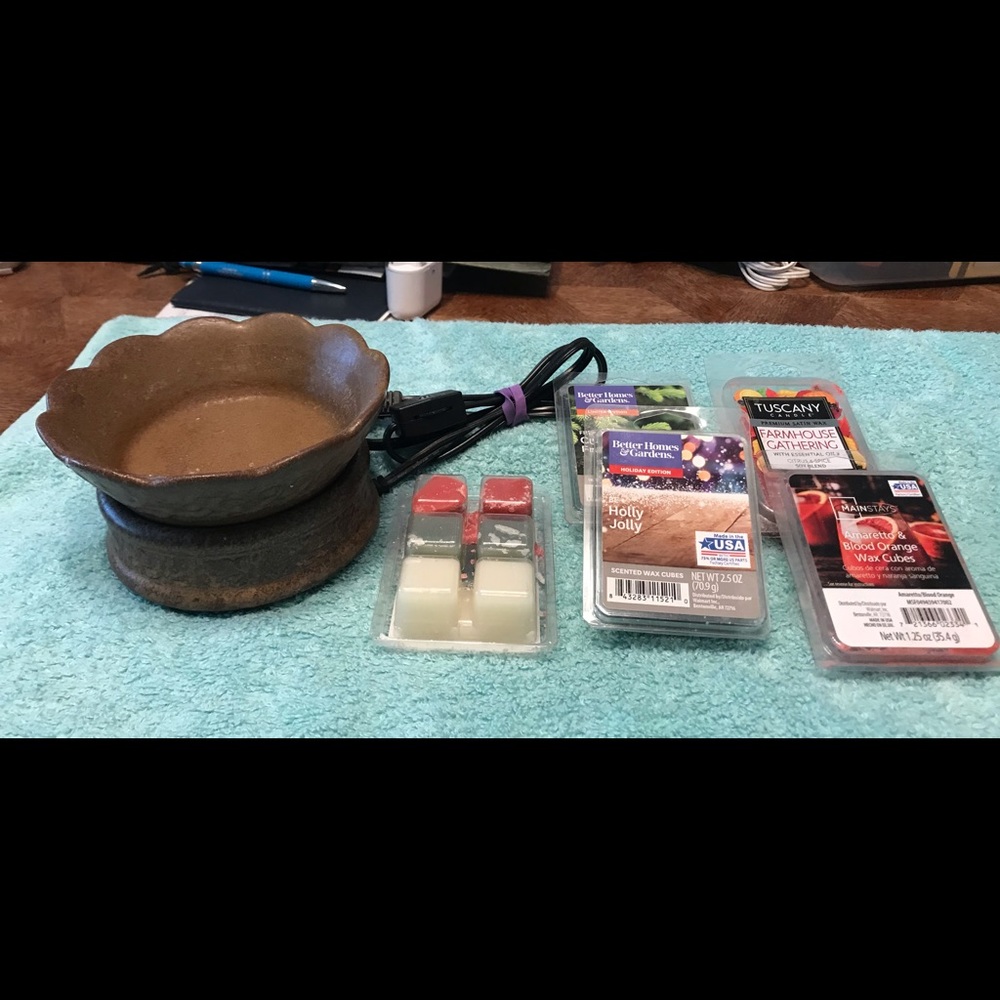 Wax Warmer with variety wax melts